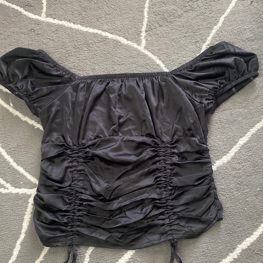 Silk Draw String Top